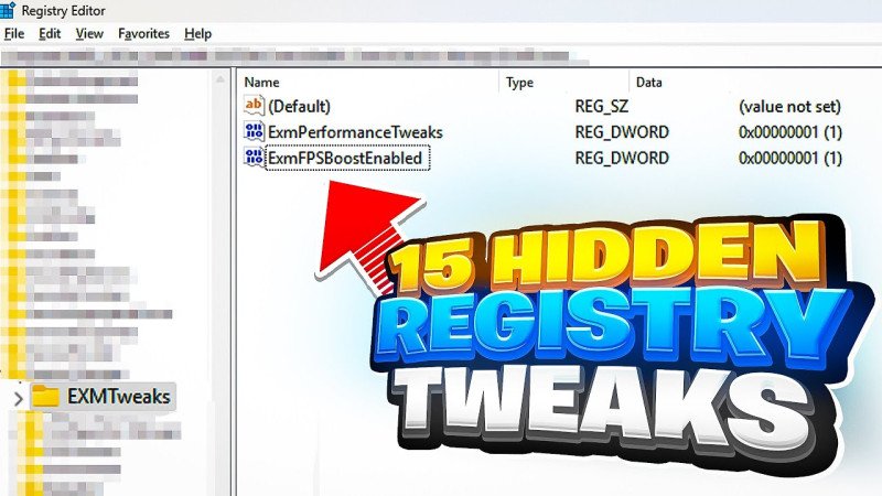 15 Registry Tweaks